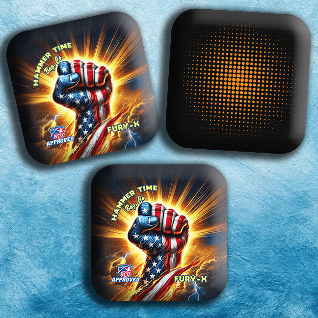 FURY - 6-7/9 & FURY-X 6-7/8 ACO Approved Cornhole Bags – Hammer