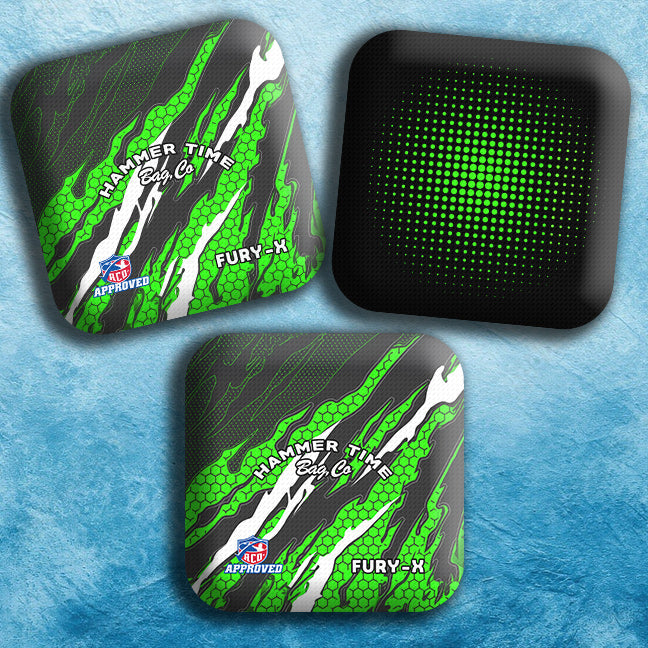 FURY - 6-7/9 & FURY-X 6-7/8 ACO Approved Cornhole Bags – Hammer