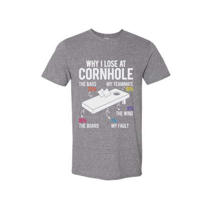 Why I loss at Cornhole T-Shirt