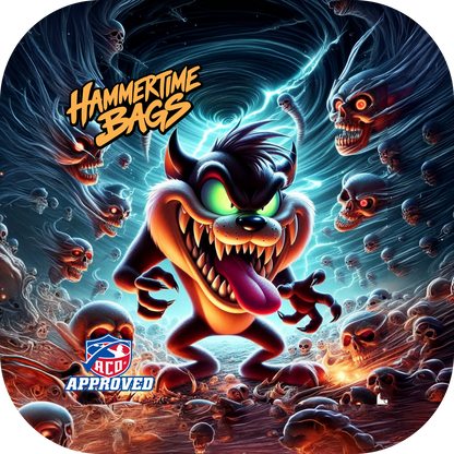 Savage: 5/8 Herringbone Pro Cornhole Bags for Ultimate Control